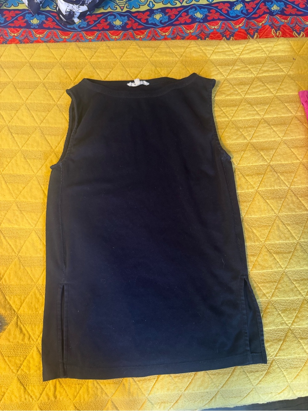 Madewell Black Tank Top with Brand Tag